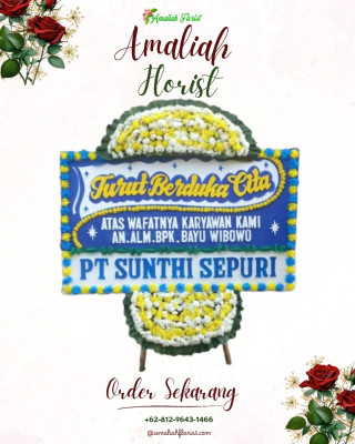Papan Bunga Duka di Lahat Selatan
