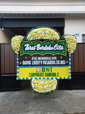 Papan Bunga Duka di Lahat Selatan