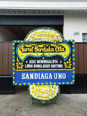Papan Bunga Duka di Lahat Selatan