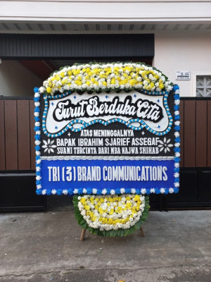 Papan Bunga Duka di Lahat Selatan